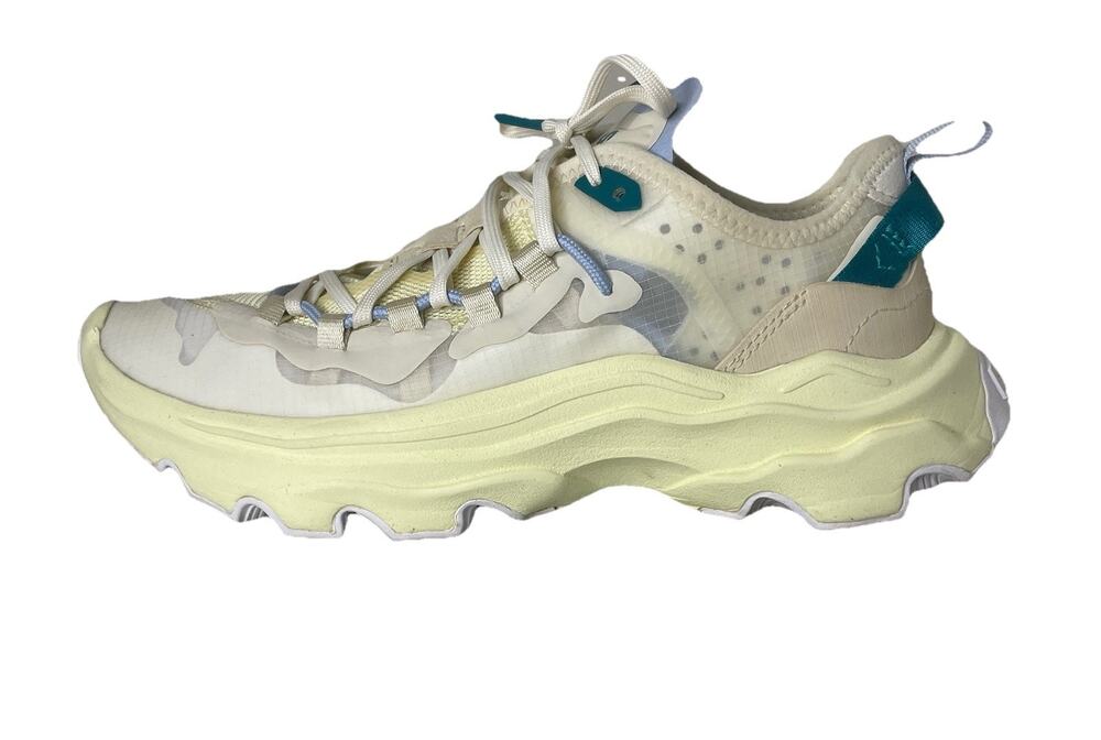 Sorel Kinetic Breakthru Tech Lace Womens Running Shoes Salt Sz 8 - NL-4691-713